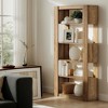 Hommoo 5-Tier 70.8" Heavy Duty Bookshelf, Free-Standing Storage Shelves for Living Room Bedroom - 4 of 4