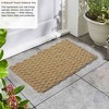 Gardenised Heavy Duty Coco Coir Doormat with Non Slip PVC Baking Embossed Welcome Design Coconut Fiber Floor Mat 18x30" - 3 of 4