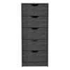 ALEXOUN 5 Drawer Chest, Wood Storage Dresser Cabinet - Modern Minimalist Design, Easy Assembly, Multi-Use Organizer for Bedroom,Office - 4 of 4