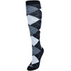 CTM Women's Fun Colored Argyle Plaid Knee High Socks (1 Pair) - 2 of 4