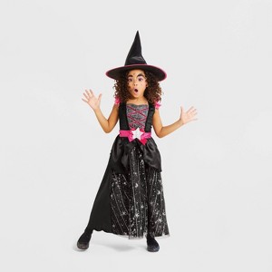Halloween Girls Midnight Witch Halloween Costume M - Hyde & EEK! Boutique , Girl