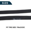 Unique Bargains Bike MTB Cycling Inner Tire 700x23/25C inch Durable 60mm Long French Type 1 Pcs - 3 of 4