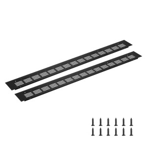Unique Bargains Rectangle Ventilation Grille, Aluminum - 1 of 3