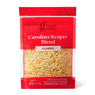 Carolina Reaper Blend Cheese Shreds - 7oz - Good & Gather™