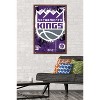 Trends International NBA Sacramento Kings - Maximalist Logo 23 Framed Wall Poster Prints - 2 of 4