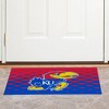 Kansas Jayhawks NCAA Dropzone Washable Rug 20X32 Inches - 3 of 4