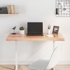 vidaXL Table Top Light Brown 39.4"x23.6"x(0.8"-1.6") Treated Solid Wood Live Edge - 3 of 4