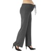 Maternity Comfortable Drawstring Lounge Pants - 24seven Comfort Apparel™ - 2 of 4