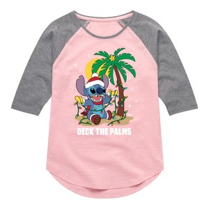 Girls' - Lilo and Stitch - Deck The Palms Christmas - 1 of 4
