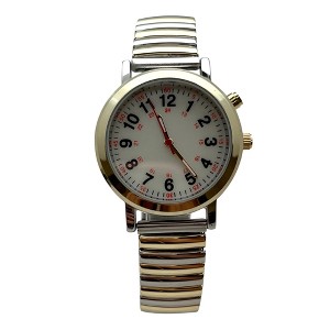 Olivia Pratt Stretch Band Easy Read Nurse Watch with Second Hand Women Watch - 1 of 3