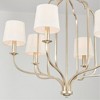 Capital Lighting Ophelia 6 - Light Chandelier in  Winter Gold - 3 of 4