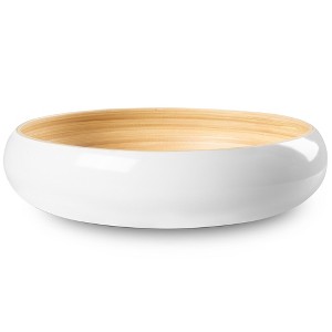 Lexa Bamboo Fruit Bowl, 12 Inch - 1 of 4