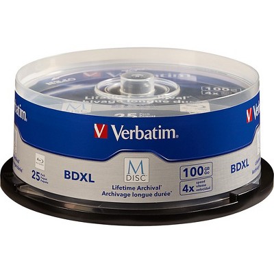 Verbatim 98914 M-Disc BDXL 100GB 4X Surface ??? 25pk Spindle