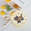 Unique Bargains Cartoon Cat Contact Lens Case Yellow 1 Set - 4 of 4