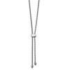Chisel Stainless Steel Polished Adjustable up to 20.5" Box Chain Necklace - 2 of 3