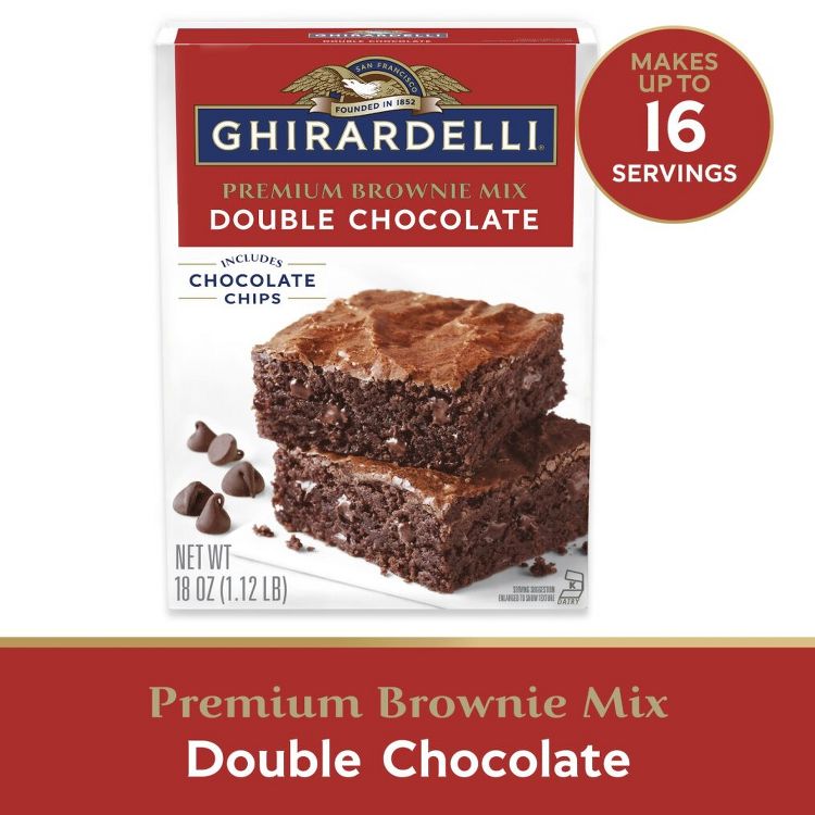 Ghirardelli Double Chocolate Brownie Mix - 18oz, 2 of 8