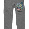 NASA Spaceship Logo Men's Athletic Gray Graphic Sweatpants - 2 of 3