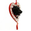 Kurt S. Adler 4.5 Inch Dog In Heart W/ Bone Canine Best Friend Tree Ornaments - 2 of 2