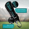Vizari Malaga Soccer Shin Guards - Breathable & Lightweight Soccer Shin Pads with Ankle Protection - Reduces Shocks & Injuries - Adults, Youth & Kids Soccer Shin Guards with Non-Slip Adjustable Strap - 4 of 4