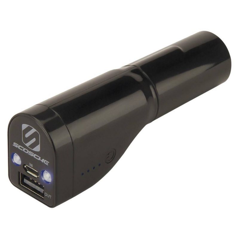 Scosche GoBat 3-in-1 12V USB Charger/LED Flashlight/Backup Batter PBC71, 1 of 5