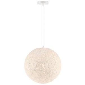 George Kovacs Lighting Entwined 1 - Light Pendant in  White - 1 of 4