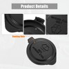 Unique Bargains 85316-16070 Windshield Wiper Washer Fluid Reservoir Tank Bottle Cap Cover for Toyota for Lexus Black - 3 of 4