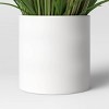 25" x 15" Artificial Onion Grass Arrangement in Ceramic Pot - Threshold™: Indoor Faux Foliage Decor - image 4 of 4