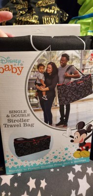 Double stroller travel outlet bag