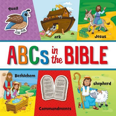 ABCs in the Bible - by  Rebekah Moredock (Board Book)