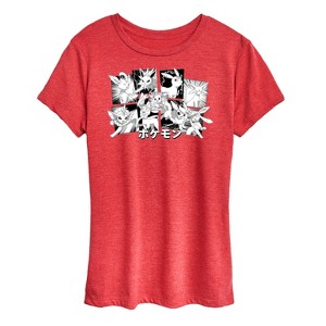 Women's - Pokémon - Eeveelutions Eevee Short Sleeve Graphic T-Shirt - 1 of 4
