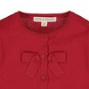Hope & Henry Girls' Bow Front Cardigan, Infant - 2 of 4