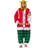 Shrek Santa Adult Unisex Hooded Kigurumi Costume Pajama Union Suit Shrek Santa - 4 of 4