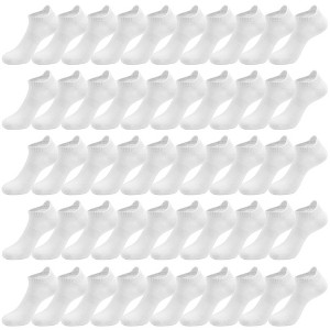 GENTLEAGU Women's No-Show Socks - Thin, Soft Viscose Bamboo with Arch Support, Breathable Low-Cut Wholesale Family Bulk Pack - 1 of 4