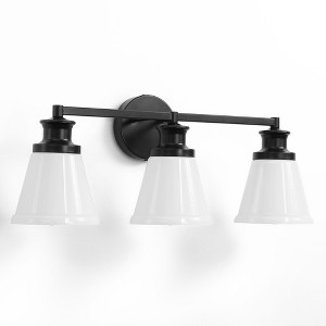 KAISITE Modern Vanity Light with Opal Glass Shade - 1 of 4