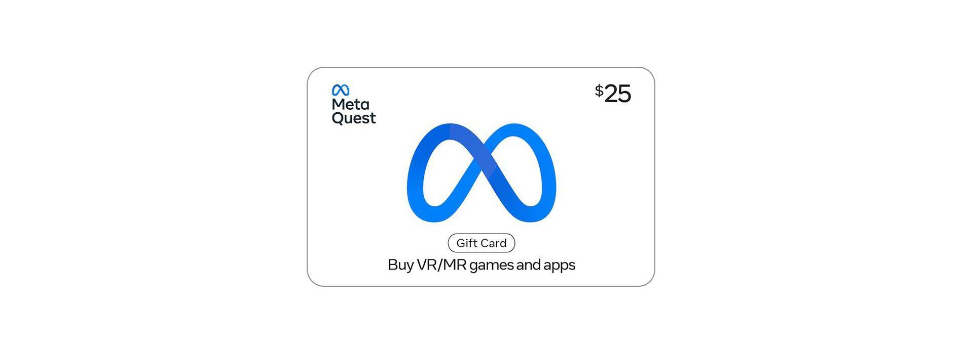 Meta Quest Gift Card (Email Delivery)