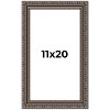 PosterPalooza | Ornate Black Picture Frame - UV Acrylic, Foam Board Backing, Hanging Hardware - 2 of 4