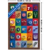 Trends International NBA League - Logos 25 Framed Wall Poster Prints - 3 of 4