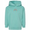 The Juniper Shop Embroidered Rainbow Heart Toddler Hoodie - 3 of 4