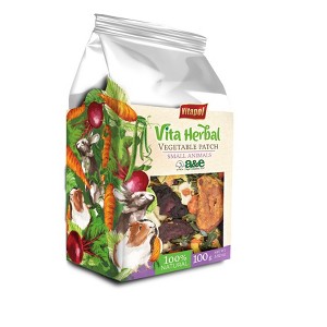 A&E Cage Company Vita Herbal Mix Vegetable Patch Flavor Guinea Pig, Rabbit, Rat, Gerbil, Mouse and Hamster Treats - 0.22lb - 1 of 1