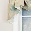 RLF Home Linen Floral Empire Valance for Windows up to 48" or 60" - 3 of 4