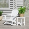 WestinTrends 2-Piece Set Outdoor Adirondack Rocking Chair with Side Table - 2 of 2