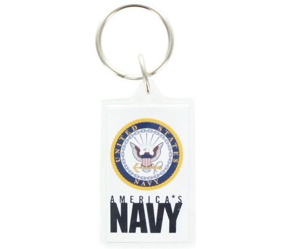 Nerd Block U.S. Navy Keychain America's Navy
