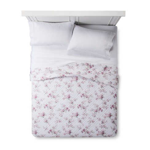 White Blooming Blossoms Quilt Simply Shabby Chic Target