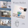 Evideco French Home Goods Waste Basket – 1.2 Gal / 4.5L - 3 of 4