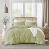  510 Design Porter Soft Washed Pleated Duvet Cover Set  - 3 of 4