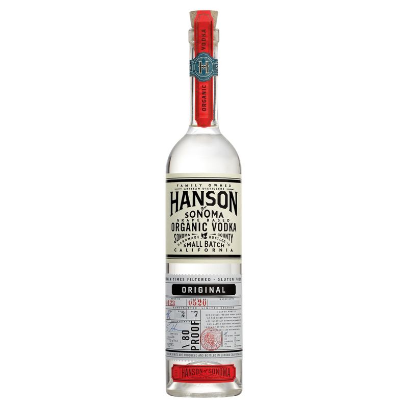 Hanson of Sonoma Organic Original Vodka - 750ml Bottle, 1 of 9