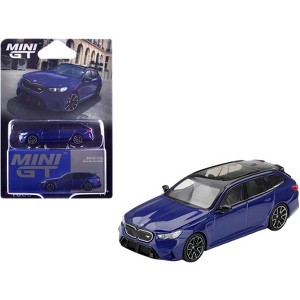 BMW M5 Touring Marina Bay Blue Metallic with Black Top and Sun