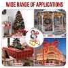 SEVOBAL Inflatable Holiday Decorations 2.2FT Penguin Riding Sleigh Christmas Decorations, Pre-lit Holiday Decor, Multicolored, 26"*13.8"*26.8" - 4 of 4