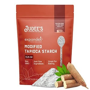 Judees Expandex Modified Tapioca Starch Powder - 11.25 oz - 100% Gluten-Free for Homemade Treats, Thickens and Enhances Texture - 1 of 4