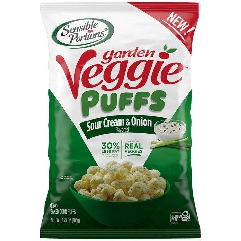 Sensible Portions Veggie Puffs Sour Cream & Onion - 3.75oz - image 1 of 4
